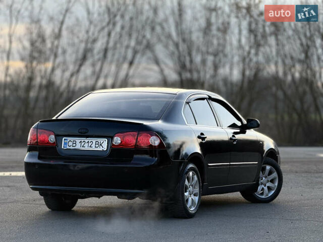 Черный Киа Маджентис, объемом двигателя 2 л и пробегом 305 тыс. км за 5400 $, фото 6 на Automoto.ua