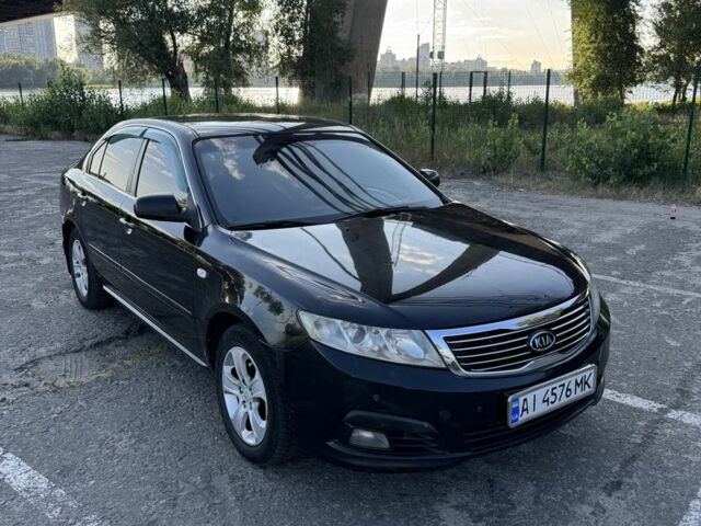 Черный Киа Маджентис, объемом двигателя 2 л и пробегом 260 тыс. км за 4900 $, фото 2 на Automoto.ua