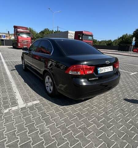 Черный Киа Маджентис, объемом двигателя 2 л и пробегом 252 тыс. км за 5700 $, фото 4 на Automoto.ua