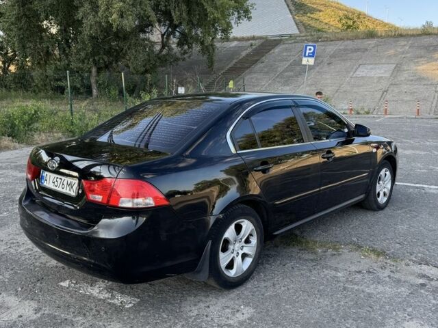 Черный Киа Маджентис, объемом двигателя 2 л и пробегом 260 тыс. км за 4900 $, фото 5 на Automoto.ua