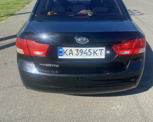 Черный Киа Маджентис, объемом двигателя 2 л и пробегом 260 тыс. км за 6300 $, фото 2 на Automoto.ua