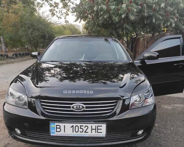 Черный Киа Маджентис, объемом двигателя 2 л и пробегом 228 тыс. км за 5500 $, фото 6 на Automoto.ua