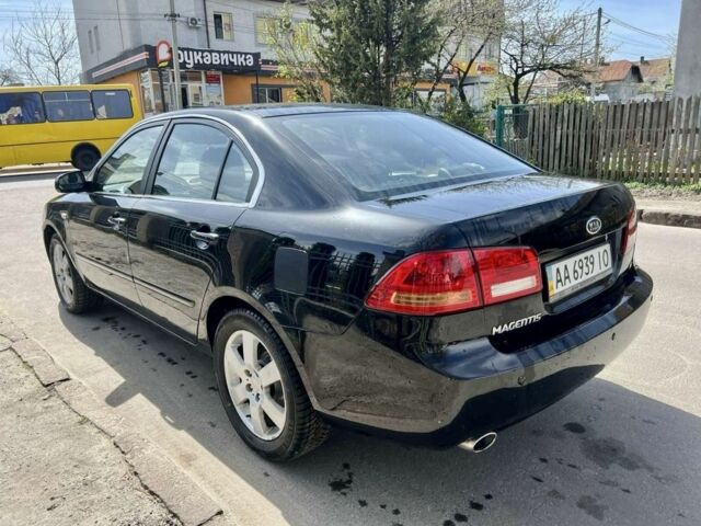 Черный Киа Маджентис, объемом двигателя 2.7 л и пробегом 280 тыс. км за 4600 $, фото 1 на Automoto.ua