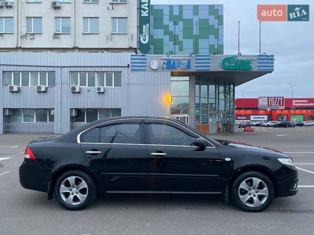 Черный Киа Маджентис, объемом двигателя 2 л и пробегом 208 тыс. км за 6400 $, фото 2 на Automoto.ua