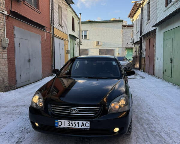 Черный Киа Маджентис, объемом двигателя 2.66 л и пробегом 250 тыс. км за 4850 $, фото 5 на Automoto.ua