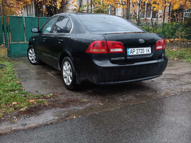 Черный Киа Маджентис, объемом двигателя 2 л и пробегом 100 тыс. км за 4800 $, фото 2 на Automoto.ua