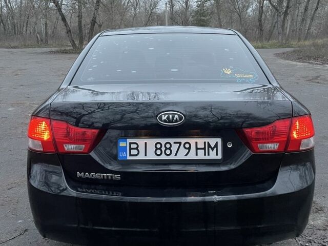Черный Киа Маджентис, объемом двигателя 2 л и пробегом 222 тыс. км за 7200 $, фото 5 на Automoto.ua