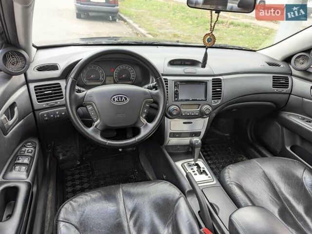 Черный Киа Маджентис, объемом двигателя 2 л и пробегом 236 тыс. км за 6000 $, фото 14 на Automoto.ua