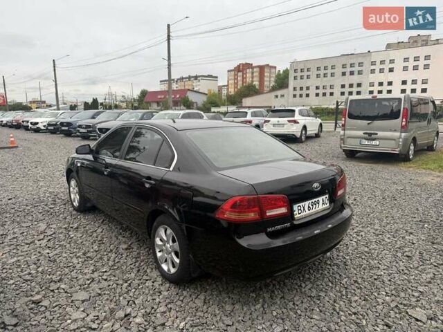 Черный Киа Маджентис, объемом двигателя 2 л и пробегом 115 тыс. км за 7200 $, фото 30 на Automoto.ua