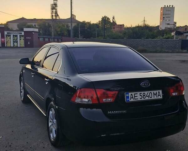 Черный Киа Маджентис, объемом двигателя 2 л и пробегом 197 тыс. км за 6500 $, фото 4 на Automoto.ua