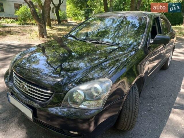 Черный Киа Маджентис, объемом двигателя 2 л и пробегом 190 тыс. км за 6500 $, фото 11 на Automoto.ua