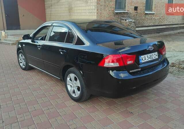 Черный Киа Маджентис, объемом двигателя 2 л и пробегом 168 тыс. км за 5900 $, фото 8 на Automoto.ua