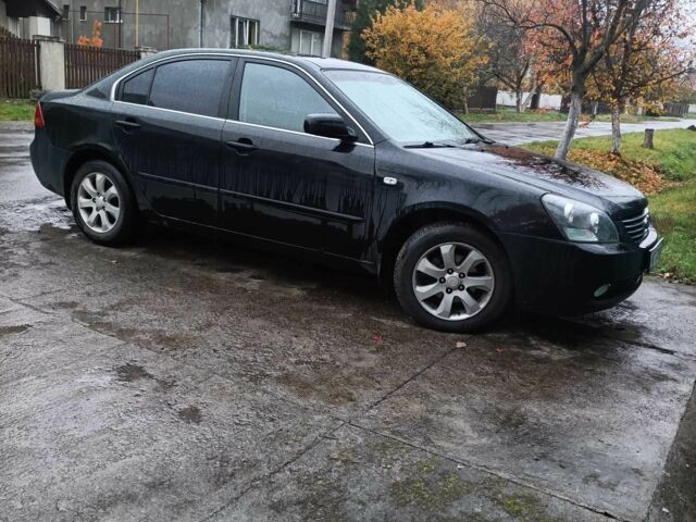 Черный Киа Маджентис, объемом двигателя 2 л и пробегом 100 тыс. км за 4800 $, фото 10 на Automoto.ua