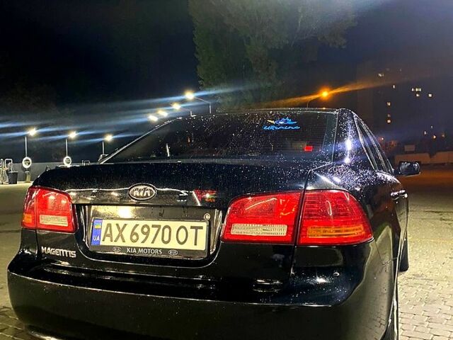 Черный Киа Маджентис, объемом двигателя 2 л и пробегом 232 тыс. км за 4999 $, фото 6 на Automoto.ua