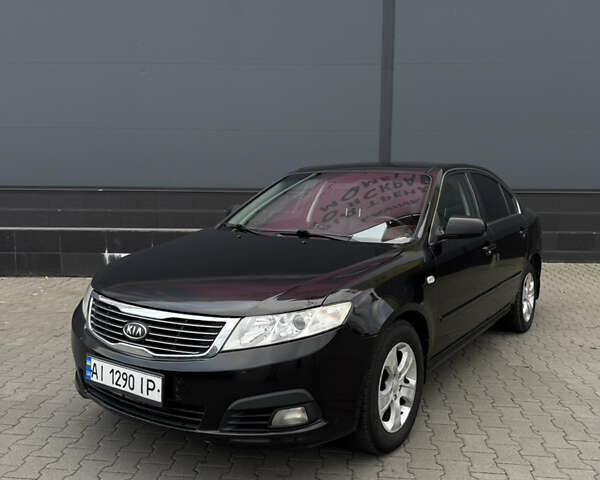 Черный Киа Маджентис, объемом двигателя 2 л и пробегом 350 тыс. км за 4650 $, фото 2 на Automoto.ua