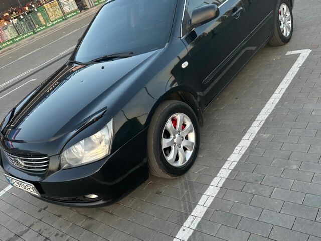 Черный Киа Маджентис, объемом двигателя 2 л и пробегом 317 тыс. км за 5200 $, фото 5 на Automoto.ua