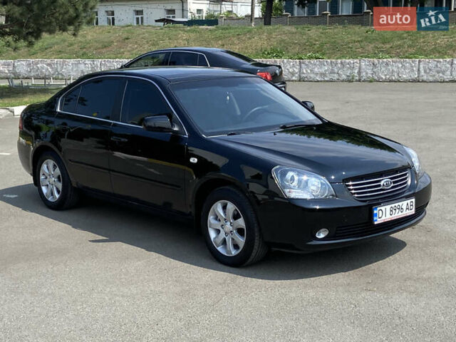 Черный Киа Маджентис, объемом двигателя 2 л и пробегом 170 тыс. км за 6450 $, фото 11 на Automoto.ua
