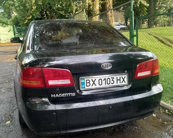 Черный Киа Маджентис, объемом двигателя 2 л и пробегом 260 тыс. км за 4400 $, фото 1 на Automoto.ua