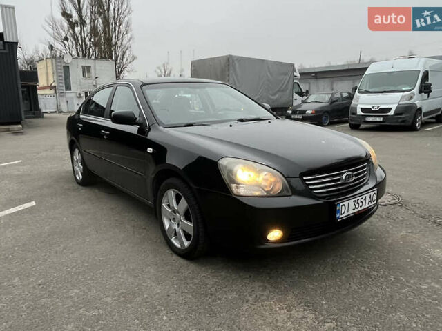 Черный Киа Маджентис, объемом двигателя 2.66 л и пробегом 254 тыс. км за 4300 $, фото 5 на Automoto.ua