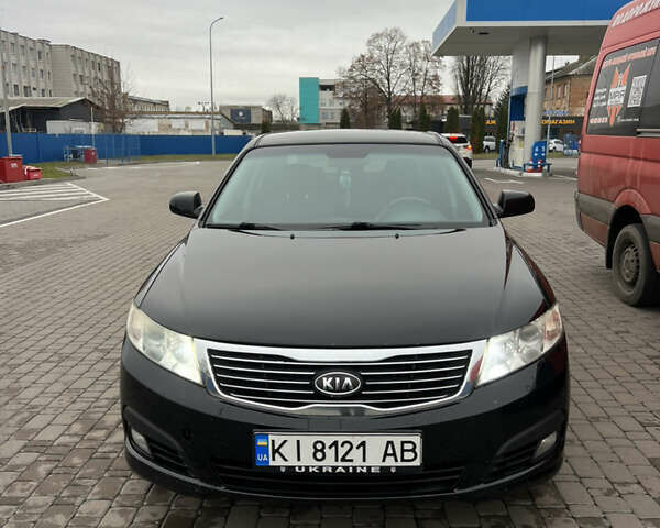 Черный Киа Маджентис, объемом двигателя 2 л и пробегом 212 тыс. км за 6500 $, фото 2 на Automoto.ua