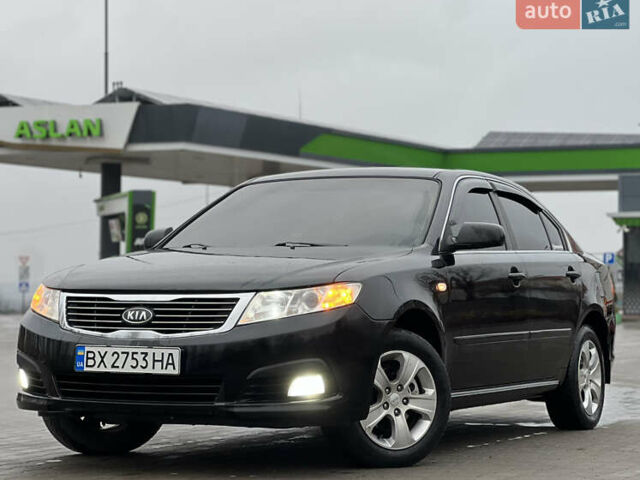 Черный Киа Маджентис, объемом двигателя 2 л и пробегом 229 тыс. км за 5555 $, фото 1 на Automoto.ua