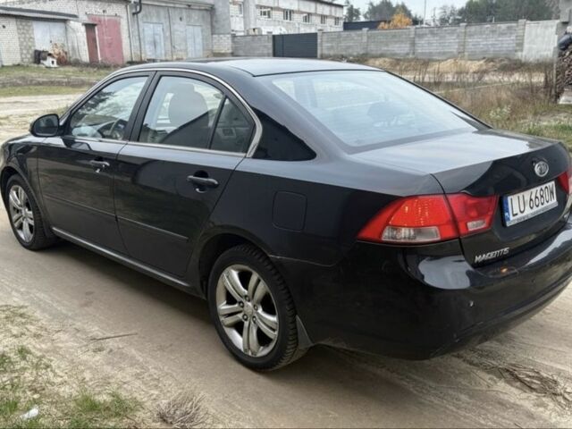 Черный Киа Маджентис, объемом двигателя 2 л и пробегом 260 тыс. км за 2400 $, фото 3 на Automoto.ua