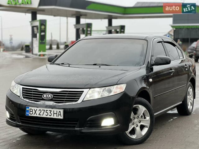 Черный Киа Маджентис, объемом двигателя 2 л и пробегом 229 тыс. км за 5555 $, фото 2 на Automoto.ua