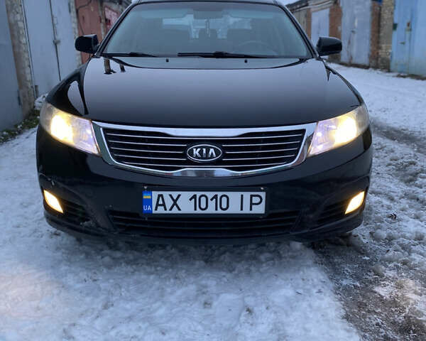 Черный Киа Маджентис, объемом двигателя 2 л и пробегом 157 тыс. км за 6800 $, фото 2 на Automoto.ua