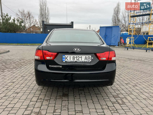 Черный Киа Маджентис, объемом двигателя 2 л и пробегом 212 тыс. км за 6500 $, фото 3 на Automoto.ua
