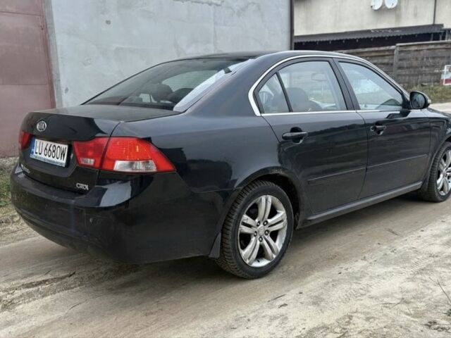 Черный Киа Маджентис, объемом двигателя 2 л и пробегом 260 тыс. км за 2400 $, фото 2 на Automoto.ua