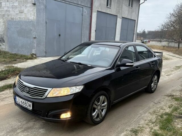 Черный Киа Маджентис, объемом двигателя 2 л и пробегом 260 тыс. км за 2400 $, фото 1 на Automoto.ua