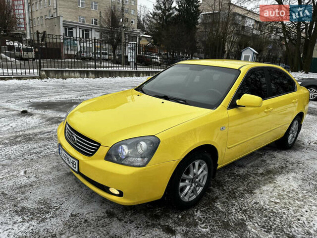 Желтый Киа Маджентис, объемом двигателя 2 л и пробегом 258 тыс. км за 3950 $, фото 8 на Automoto.ua