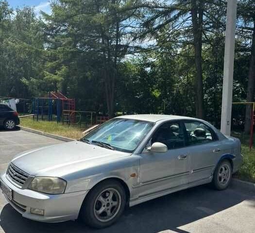 Серый Киа Маджентис, объемом двигателя 2.5 л и пробегом 335 тыс. км за 1800 $, фото 1 на Automoto.ua