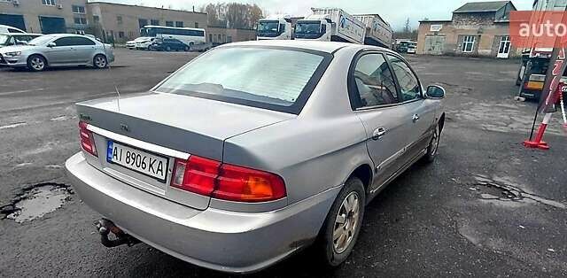 Серый Киа Маджентис, объемом двигателя 2 л и пробегом 290 тыс. км за 2700 $, фото 2 на Automoto.ua