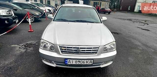 Серый Киа Маджентис, объемом двигателя 2 л и пробегом 290 тыс. км за 2700 $, фото 4 на Automoto.ua