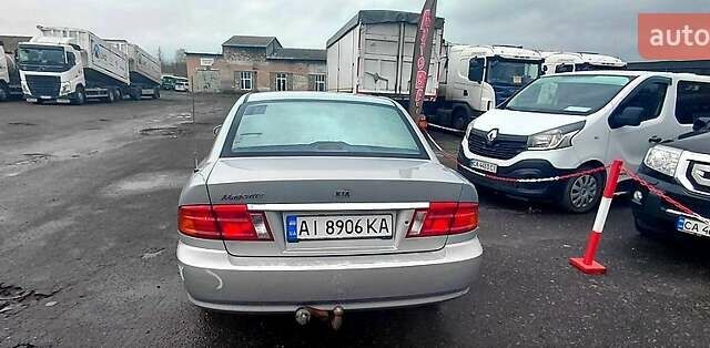Серый Киа Маджентис, объемом двигателя 2 л и пробегом 290 тыс. км за 2700 $, фото 1 на Automoto.ua