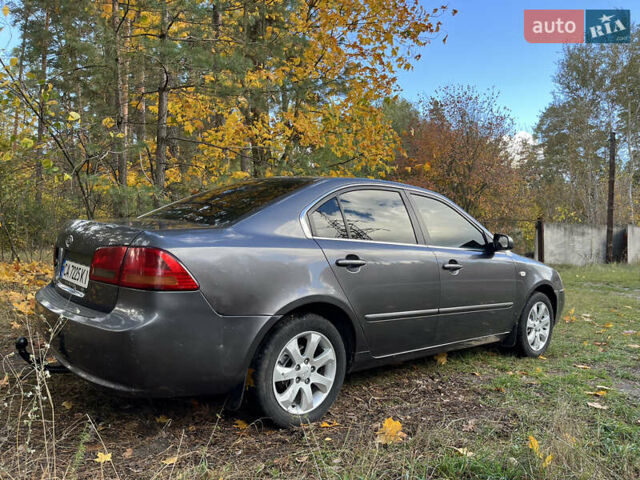 Серый Киа Маджентис, объемом двигателя 2 л и пробегом 200 тыс. км за 4895 $, фото 7 на Automoto.ua