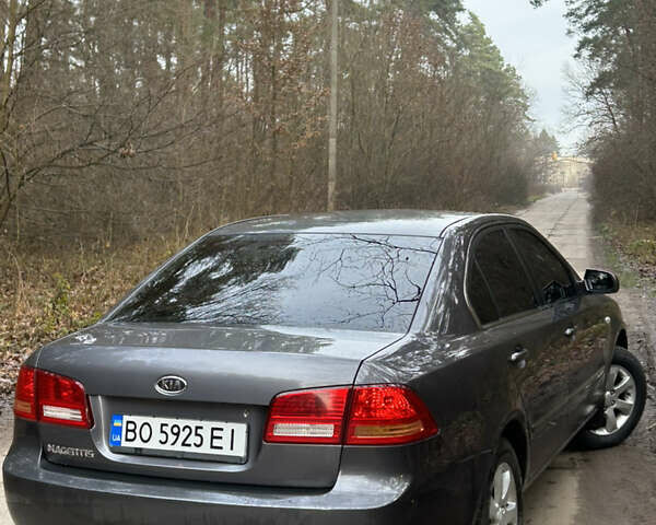 Серый Киа Маджентис, объемом двигателя 2 л и пробегом 280 тыс. км за 6000 $, фото 4 на Automoto.ua