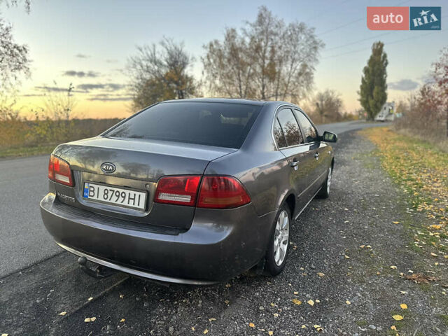 Серый Киа Маджентис, объемом двигателя 2 л и пробегом 177 тыс. км за 4200 $, фото 3 на Automoto.ua