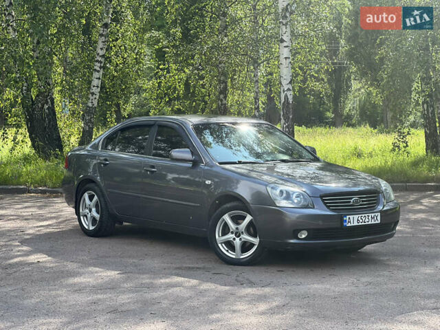 Серый Киа Маджентис, объемом двигателя 2 л и пробегом 171 тыс. км за 5300 $, фото 2 на Automoto.ua