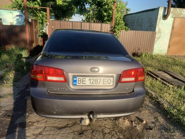 Серый Киа Маджентис, объемом двигателя 2 л и пробегом 250 тыс. км за 5800 $, фото 1 на Automoto.ua