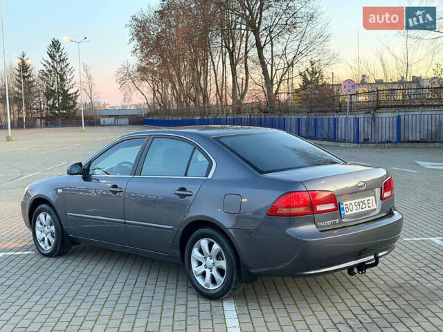 Серый Киа Маджентис, объемом двигателя 2 л и пробегом 281 тыс. км за 5250 $, фото 11 на Automoto.ua