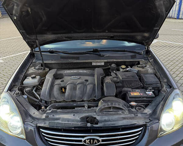 Серый Киа Маджентис, объемом двигателя 2 л и пробегом 281 тыс. км за 5250 $, фото 39 на Automoto.ua