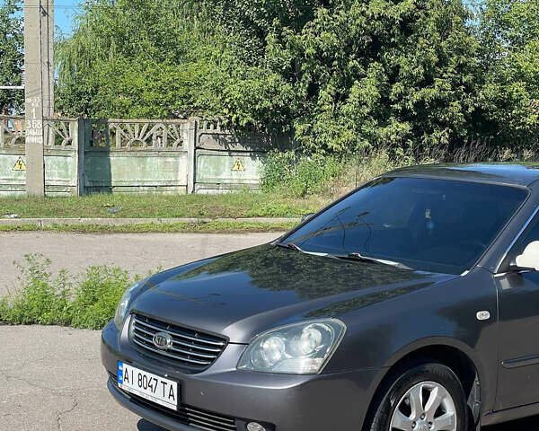 Серый Киа Маджентис, объемом двигателя 2 л и пробегом 265 тыс. км за 5200 $, фото 2 на Automoto.ua