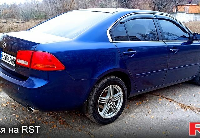 Синий Киа Маджентис, объемом двигателя 2.7 л и пробегом 383 тыс. км за 5500 $, фото 4 на Automoto.ua