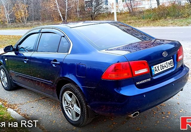 Синий Киа Маджентис, объемом двигателя 2.7 л и пробегом 383 тыс. км за 5500 $, фото 5 на Automoto.ua