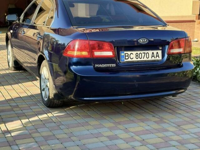 Синий Киа Маджентис, объемом двигателя 2 л и пробегом 330 тыс. км за 2999 $, фото 3 на Automoto.ua