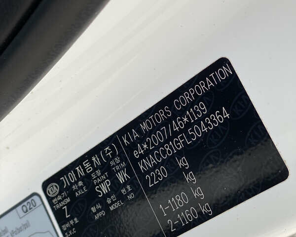 Белый Киа Niro, объемом двигателя 0 л и пробегом 150 тыс. км за 18299 $, фото 19 на Automoto.ua