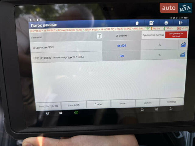 Киа Niro 2023 в Умани на Automoto.ua Белый Киа Niro, объемом двигателя 0 л и пробегом 83 тыс. км за 24600 $, фото 6 на Automoto.ua