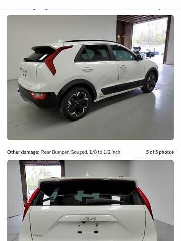Белый Киа Niro, объемом двигателя 0 л и пробегом 77 тыс. км за 24000 $, фото 16 на Automoto.ua